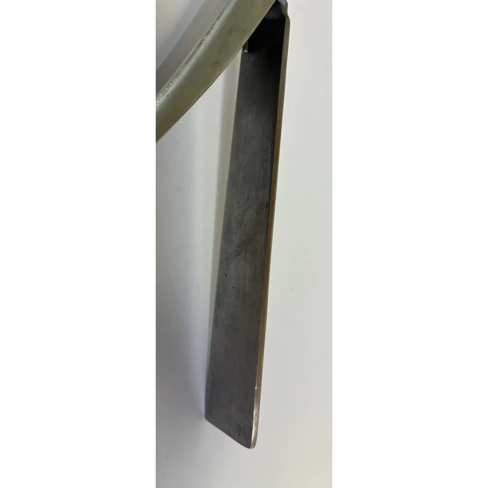 Arthur Salm AS Japan Saxon 1966 Stainless Ice Tongs Salad Serving‎ Tongs Vintage